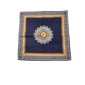 Set Of 4 Williams Sonoma Milazzo Sicily Napkins 18"x18" Boho Geometric Design